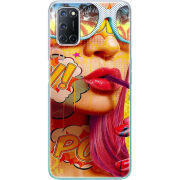 Чехол BoxFace OPPO A52 Yellow Girl Pop Art
