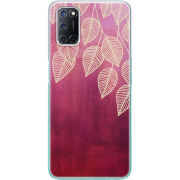 Чехол BoxFace OPPO A52 Gold Leaves