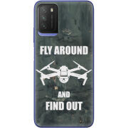 Чехол BoxFace Poco M3 Дрон Fly Around