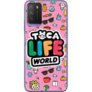 Чехол BoxFace Poco M3 Toca Boca Life World