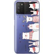 Прозрачный чехол BoxFace Xiaomi Poco M3 The Friendly Beasts