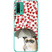 Чехол BoxFace Xiaomi Redmi 9T Raining Hearts