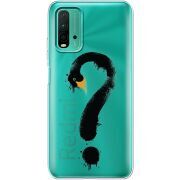 Прозрачный чехол BoxFace Xiaomi Redmi 9T Swan question