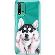 Прозрачный чехол BoxFace Xiaomi Redmi 9T Husky