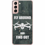 Чехол BoxFace Samsung G991 Galaxy S21 Дрон Fly Around