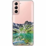 Прозрачный чехол BoxFace Samsung G991 Galaxy S21 Green Mountain