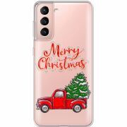 Прозрачный чехол BoxFace Samsung G991 Galaxy S21 Holiday Car