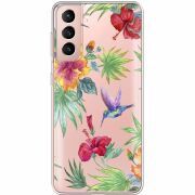 Прозрачный чехол BoxFace Samsung G991 Galaxy S21 Tropical