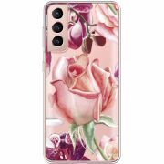 Прозрачный чехол BoxFace Samsung G991 Galaxy S21 Rose