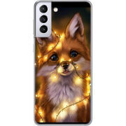 Чехол BoxFace Samsung G996 Galaxy S21 Plus Різдвяна лисичка