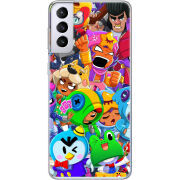 Чехол BoxFace Samsung G996 Galaxy S21 Plus friends brawl stars