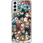 Чехол BoxFace Samsung G996 Galaxy S21 Plus Anime Stickers