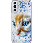 Чехол BoxFace Samsung G996 Galaxy S21 Plus Голубоглазый Кот