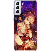 Чехол BoxFace Samsung G996 Galaxy S21 Plus Genshin Ёимия с огоньком