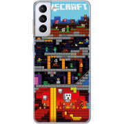 Чехол BoxFace Samsung G996 Galaxy S21 Plus Minecraft Lode Runner