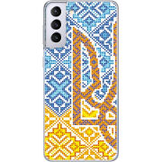Чехол BoxFace Samsung G996 Galaxy S21 Plus Тризуб Вишивка