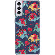 Чехол BoxFace Samsung G996 Galaxy S21 Plus Flying Elephants