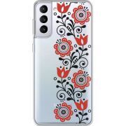 Прозрачный чехол BoxFace Samsung G996 Galaxy S21 Plus Ethno Ornament