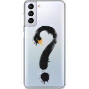 Прозрачный чехол BoxFace Samsung G996 Galaxy S21 Plus Swan question