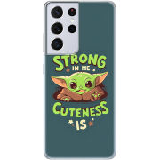 Чехол BoxFace Samsung G998 Galaxy S21 Ultra Strong in me Cuteness is