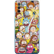 Чехол BoxFace OPPO A53 Rick and Morty