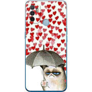 Чехол BoxFace OPPO A53 Raining Hearts
