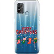 Прозрачный чехол BoxFace OPPO A53 Merry Christmas