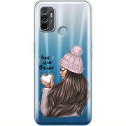 Прозрачный чехол BoxFace OPPO A53 love is in the air