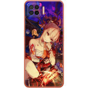 Чехол BoxFace OPPO A73 Genshin Ёимия с огоньком