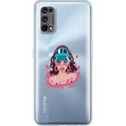 Прозрачный чехол BoxFace Realme 7 Pro Selena Gomez