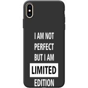 Черный чехол BoxFace Apple iPhone XS Max Limited Edition