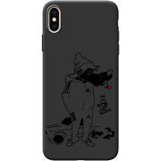 Черный чехол BoxFace Apple iPhone XS Max 