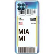 Прозрачный чехол BoxFace OPPO Reno4 Lite/ A93 Ticket Miami