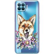 Прозрачный чехол BoxFace OPPO Reno4 Lite/ A93 Winking Fox