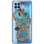 Прозрачный чехол BoxFace OPPO A93/ Reno4 Lite Glamor Snake