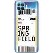 Прозрачный чехол BoxFace OPPO A93/ Reno4 Lite Ticket Springfield
