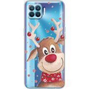 Прозрачный чехол BoxFace OPPO A93/ Reno4 Lite Winter Deer