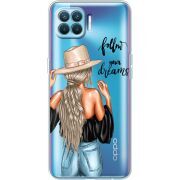 Прозрачный чехол BoxFace OPPO A93/ Reno4 Lite Follow Your Dreams