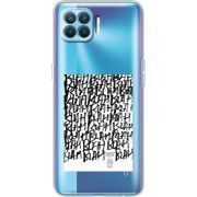 Прозрачный чехол BoxFace OPPO A93/ Reno4 Lite Blah Blah
