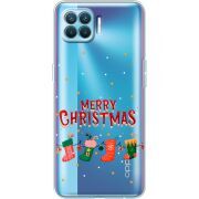 Прозрачный чехол BoxFace OPPO A93/ Reno4 Lite Merry Christmas