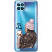 Прозрачный чехол BoxFace OPPO A93/ Reno4 Lite love is in the air