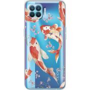 Прозрачный чехол BoxFace OPPO A93/ Reno4 Lite Japanese Koi Fish