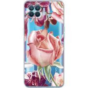 Прозрачный чехол BoxFace OPPO A93/ Reno4 Lite Rose