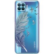 Прозрачный чехол BoxFace OPPO A93/ Reno4 Lite Feather