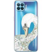 Прозрачный чехол BoxFace OPPO A93/ Reno4 Lite Swan