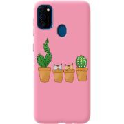 Розовый чехол BoxFace Samsung M307 Galaxy M30s 