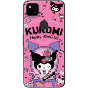Чехол BoxFace Google Pixel 4a День народження Kuromi