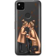 Прозрачный чехол BoxFace Google Pixel 4a Mommy Is My BFF