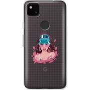 Прозрачный чехол BoxFace Google Pixel 4a Selena Gomez
