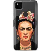 Прозрачный чехол BoxFace Google Pixel 4a Фрида Кало